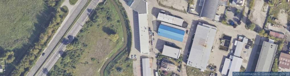 Zdjęcie satelitarne Zakład Produkcyjno-Usługowo-Handlowy Antoglas Serafin Grzegorz