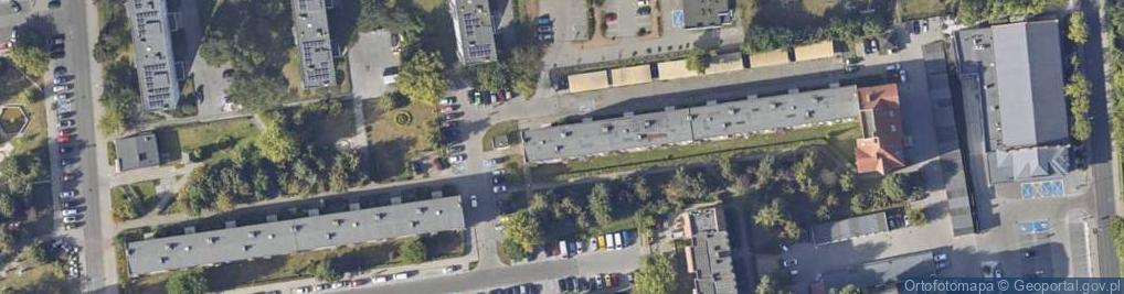 Zdjęcie satelitarne Zakład Produkcyjno Usługowo Handlowy Import Export Tara Oram Hanna