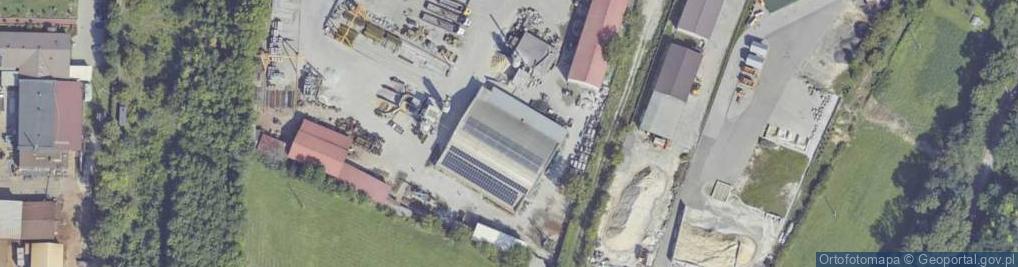 Zdjęcie satelitarne Zakład Produkcyjno-Usługowo-Handlowy Matuszczyk Grażyna Walaszek