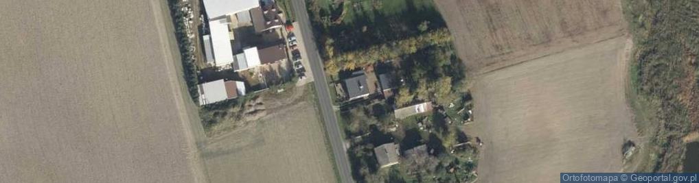 Zdjęcie satelitarne Zakład Produkcyjno Usługowo Handlowy Profil Zbigniew Hybiak Zbigniew Machonski