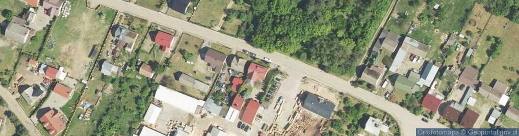 Zdjęcie satelitarne Zakład Produkcyjno Usługowo Handlowy Przerobu Drewna Andrzej Woźniak Tadeusz Iwaszko