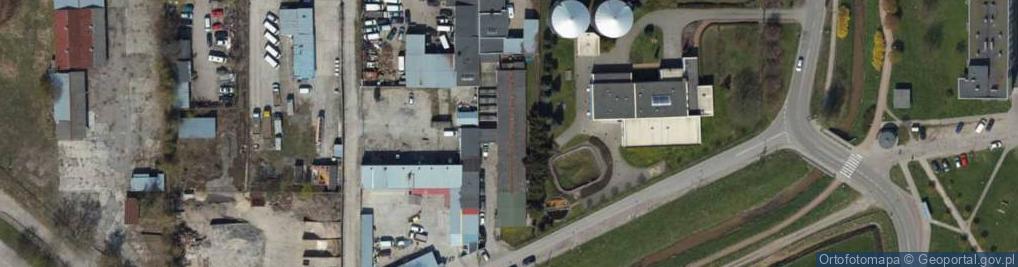 Zdjęcie satelitarne Zakład Produkcyjno Usługowy Rotor