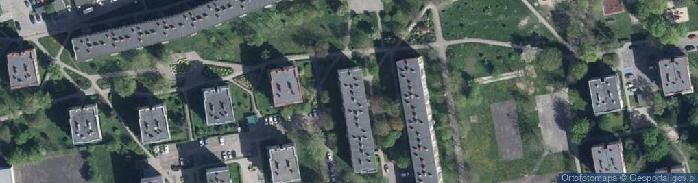 Zdjęcie satelitarne Zakład Produkcyjno Usługowy