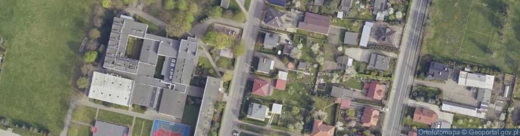 Zdjęcie satelitarne Zakład Projektowania i Usług Inwestycyjnych