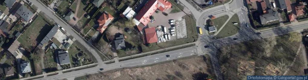 Zdjęcie satelitarne Zakład Przemysłowo Handlowo Usługowy Szron M i D Klepczyńscy