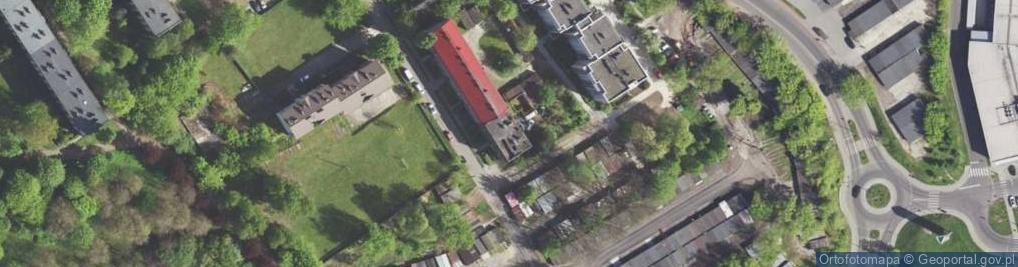 Zdjęcie satelitarne Zakład Przemysłowy