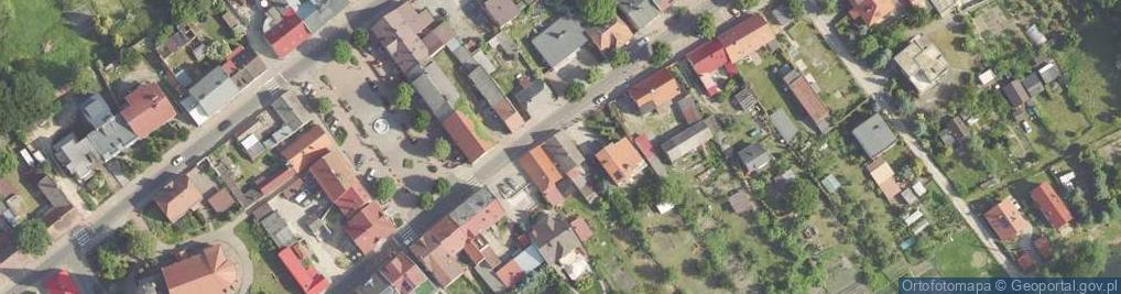 Zdjęcie satelitarne Zakład Przemysłu Drzewnego Lubdrew w Likwidacji