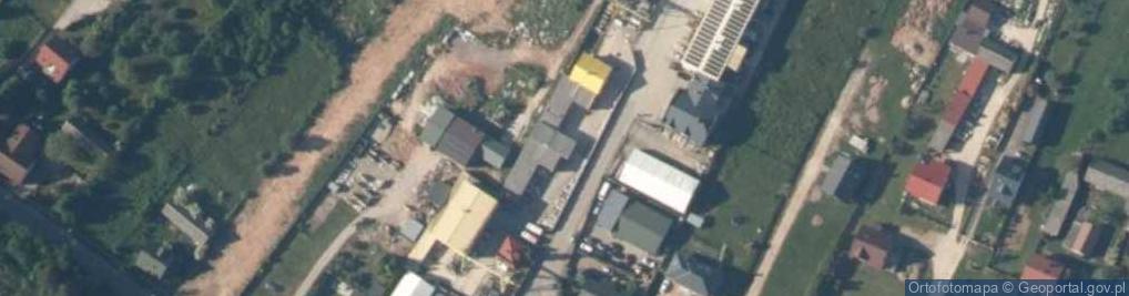 Zdjęcie satelitarne Zakład Przerobu Kamienia Budowlanego Przywała