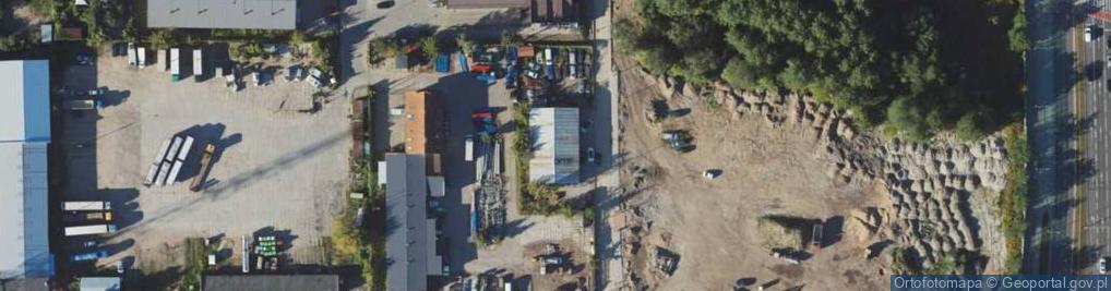 Zdjęcie satelitarne Zakład Regeneracji i Ostrzenia Narzędzi do Drewna