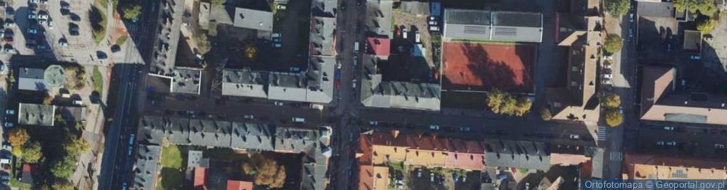 Zdjęcie satelitarne Zakład Regeneracji Sprzętu P Poż Błysk