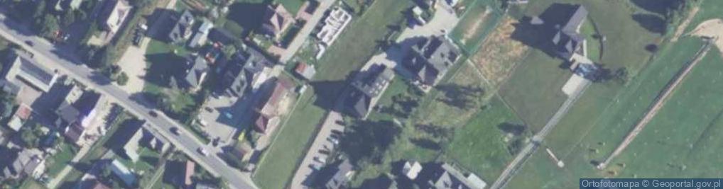 Zdjęcie satelitarne Zakład Remontowo Budowlany Wynajem Pokoi Gościnnych Karczma Regionalna Baca Jan Cudzich Krzysztof Cudzich