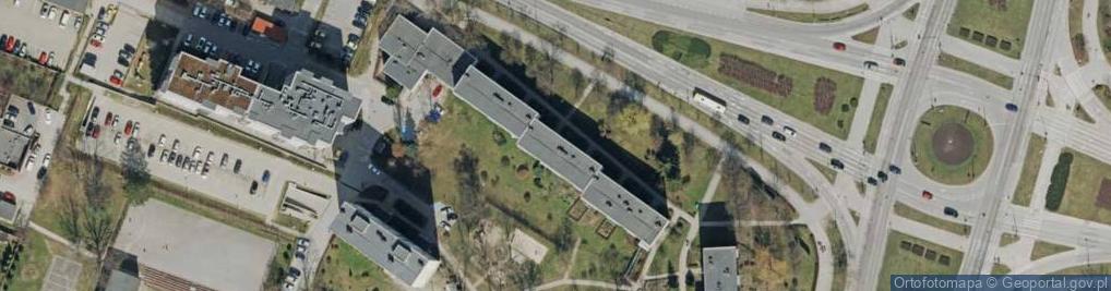 Zdjęcie satelitarne Zakład Robót Geodezyjnych Inwar II