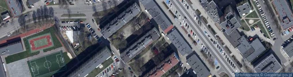 Zdjęcie satelitarne Zakład Robót Instalatorskich i Ślusarstwa Ogólnego