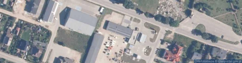 Zdjęcie satelitarne Zakład Robót Publicznych Interwencyjnych Gminy Stężyca