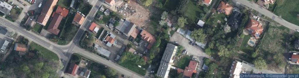 Zdjęcie satelitarne Zakład Stolarski Przetwórstwo i Sprzedaż Drewna Janusz Stępień