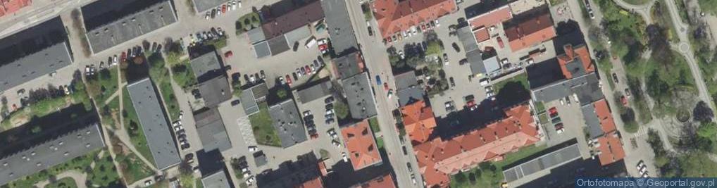 Zdjęcie satelitarne Zakład Szyldów i Reklam Com Art w Ełku