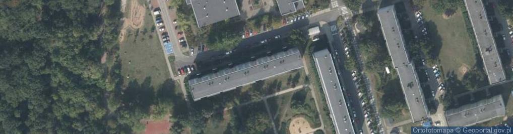 Zdjęcie satelitarne Zakład Tapicerski Pieńkowski Dawid Pieńkowski Tadeusz