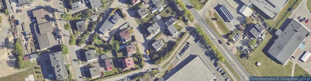 Zdjęcie satelitarne Zakład Tartaczny Umiński Jerzy M Umiński Czesław S Dębska Zofia