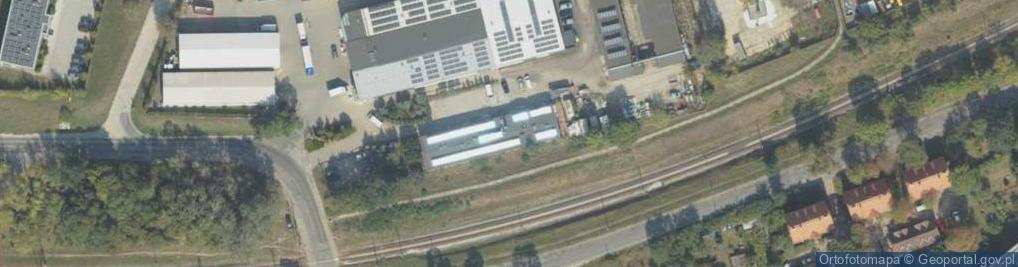 Zdjęcie satelitarne Zakład Techniczny Propan