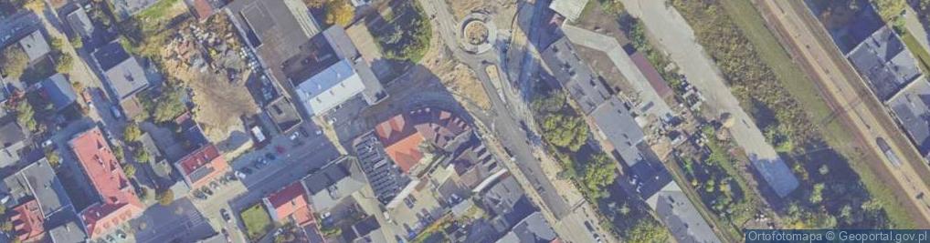 Zdjęcie satelitarne Zakład Transportowo Handlowy
