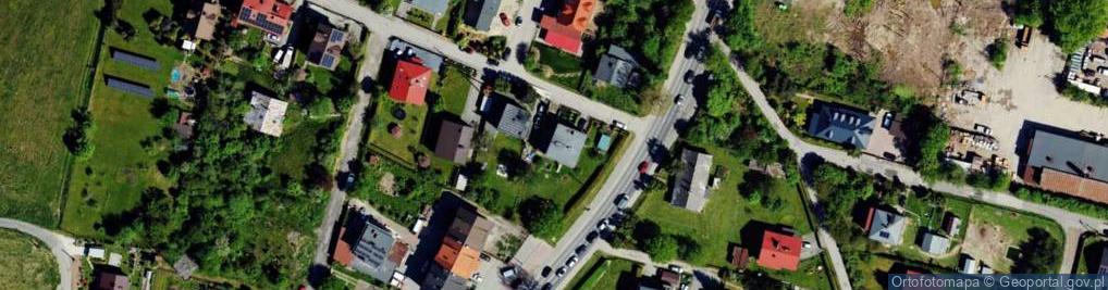Zdjęcie satelitarne Zakład Transportowy