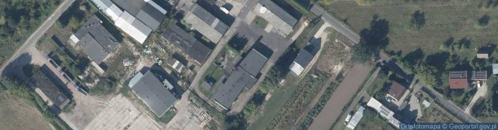 Zdjęcie satelitarne Zakład Uboju Przetwórstwa Mięsnego Frykas