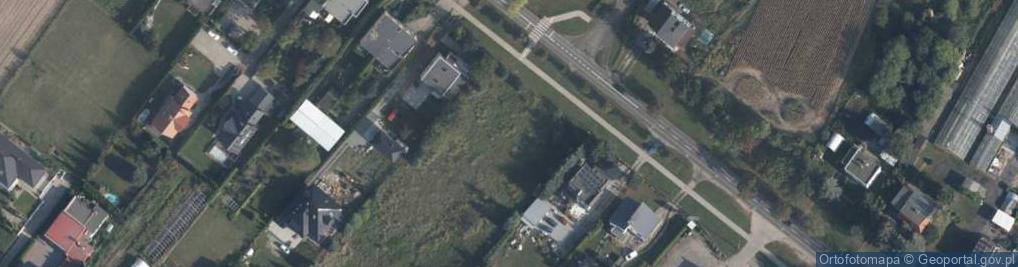 Zdjęcie satelitarne Zakład Uprawy Pieczarek Lenik Józef