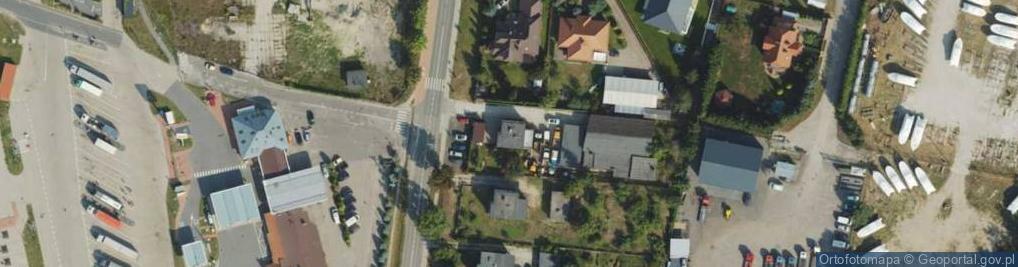 Zdjęcie satelitarne Zakład Urządzania i Utrzymania Zieleni Józef Przywoźny Bogumiła Przywoźna