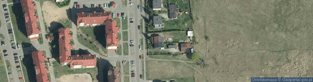 Zdjęcie satelitarne Zakład Usług Blacharsko Ślusarskich
