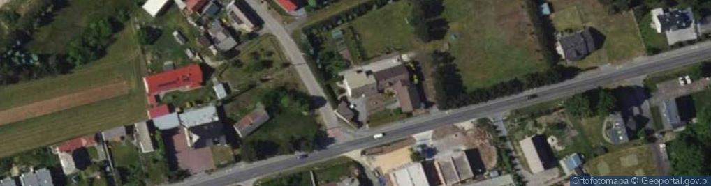 Zdjęcie satelitarne Zakład Usług Budowlano Wykończeniowych Geppert J Skrzipczyk P