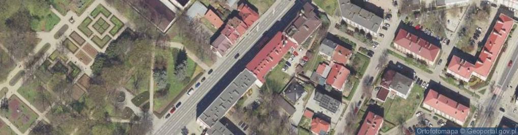 Zdjęcie satelitarne Zakład Usług Budowlanych Insten Ostrowski Maciej Jan