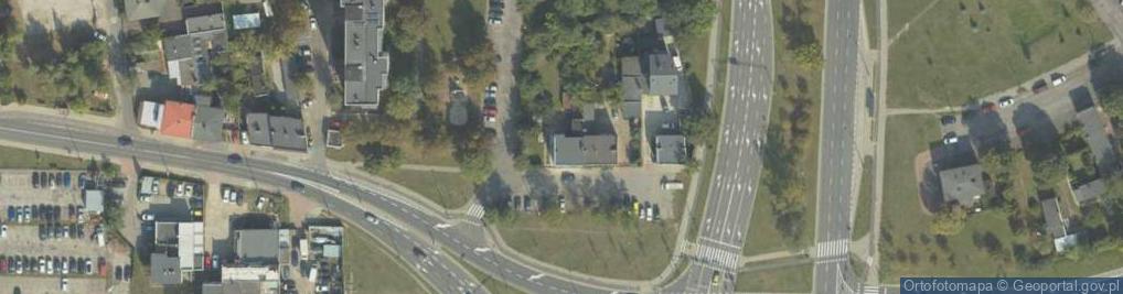 Zdjęcie satelitarne Zakład Usług Consultingowych w Transporcie Kolejowym Consultingkol