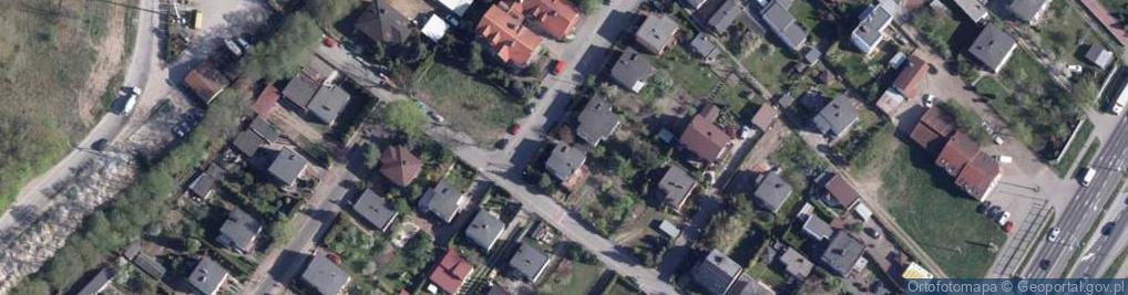 Zdjęcie satelitarne Zakład Usług Geodezyjnych Geometr II