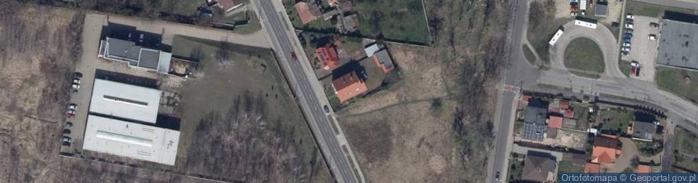 Zdjęcie satelitarne Zakład Usług Geodezyjnych i Kartograficznych Geokart Gregorczyk