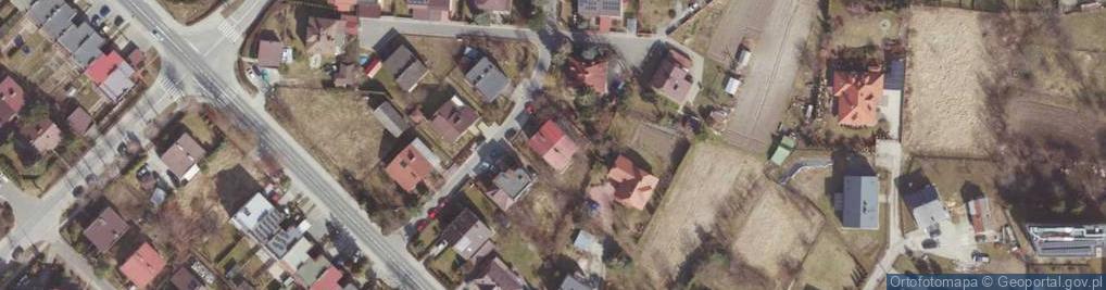 Zdjęcie satelitarne Zakład Usług Geodezyjnych Plangeo
