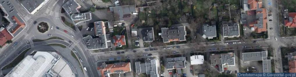 Zdjęcie satelitarne Zakład Usług Geologicznych "Grunt"