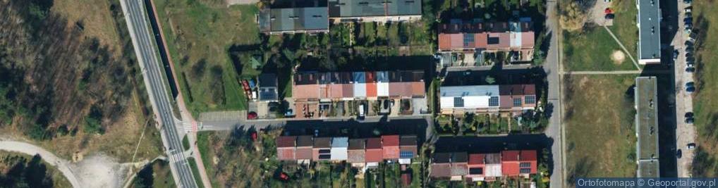 Zdjęcie satelitarne Zakład Usług Instalacyjno Inżynieryjnych Pyrgiel Stanisław
