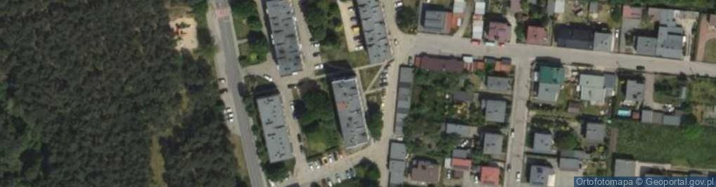Zdjęcie satelitarne Zakład Usług Leśniczych i Budowlanych