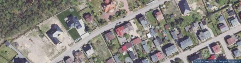 Zdjęcie satelitarne Zakład Usług Leśnych Bór Artur Kocher