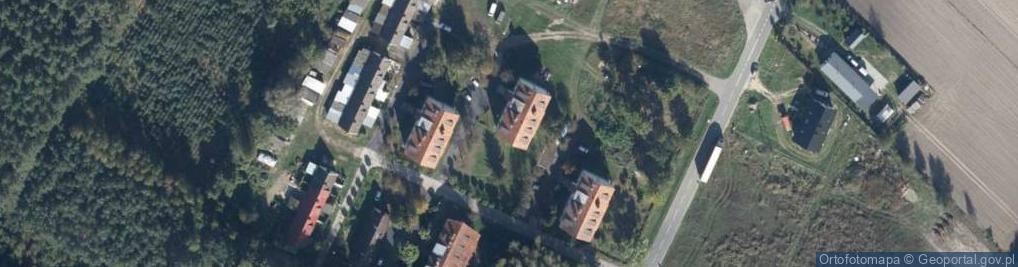 Zdjęcie satelitarne Zakład Usług Leśnych Drawpol ST Napierała K Feliś z Poniedziałek