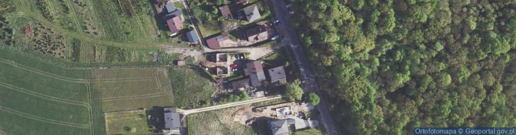 Zdjęcie satelitarne Zakład Usług Leśnych Grab Krzysztof Wykręt