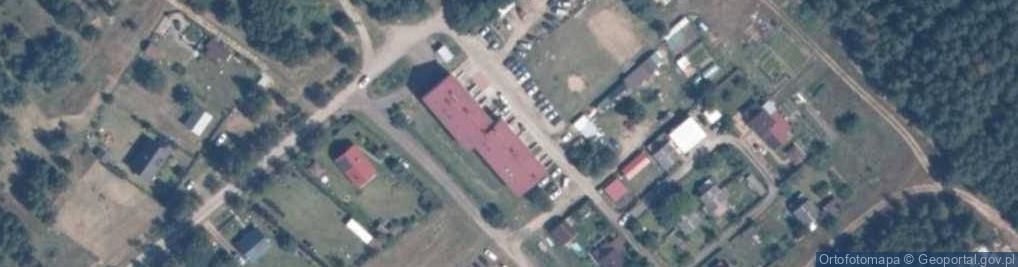 Zdjęcie satelitarne Zakład Usług Leśnych i Transportowych