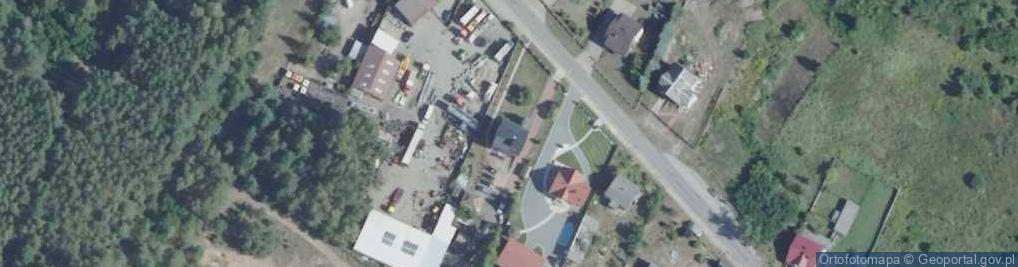 Zdjęcie satelitarne Zakład Usług Leśnych Iglaki Karykowski Sławomir