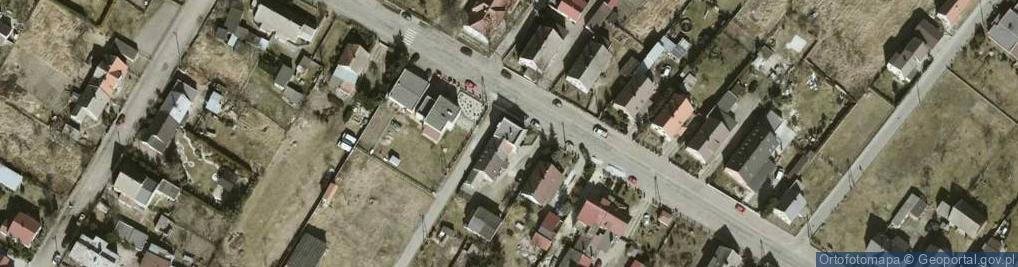 Zdjęcie satelitarne Zakład Usług Leśnych - Jacek Łumas