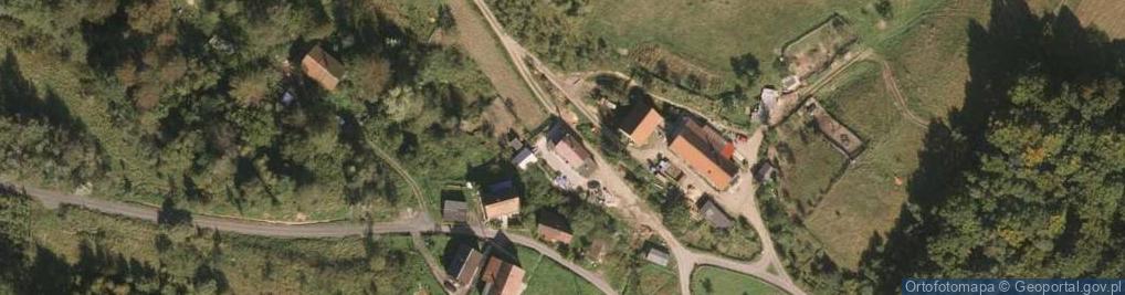 Zdjęcie satelitarne Zakład Usług Leśnych Michał Rak