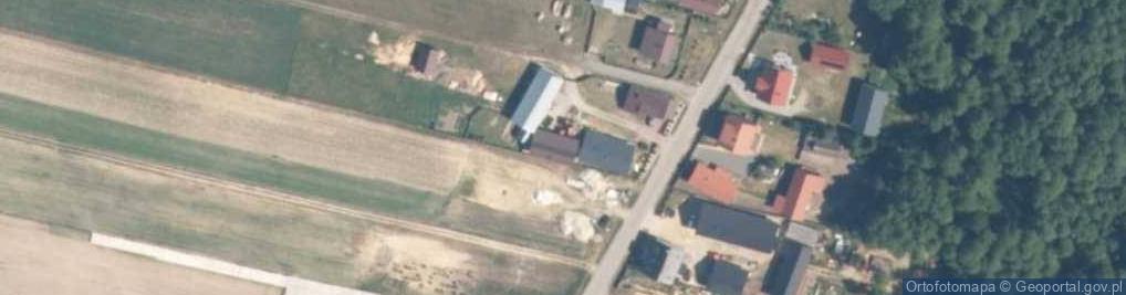 Zdjęcie satelitarne Zakład Usług Leśnych Paweł Duda