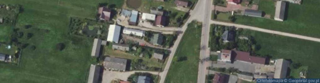 Zdjęcie satelitarne Zakład Usług Leśnych Zatbor Zbigniew Chomej