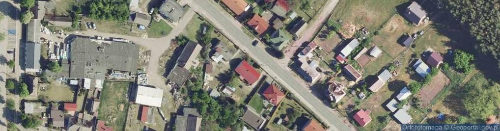 Zdjęcie satelitarne Zakład Usług Leśnych