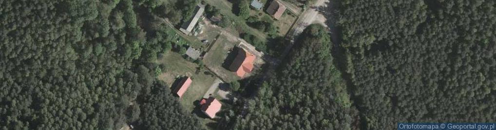 Zdjęcie satelitarne Zakład Usług Leśnych