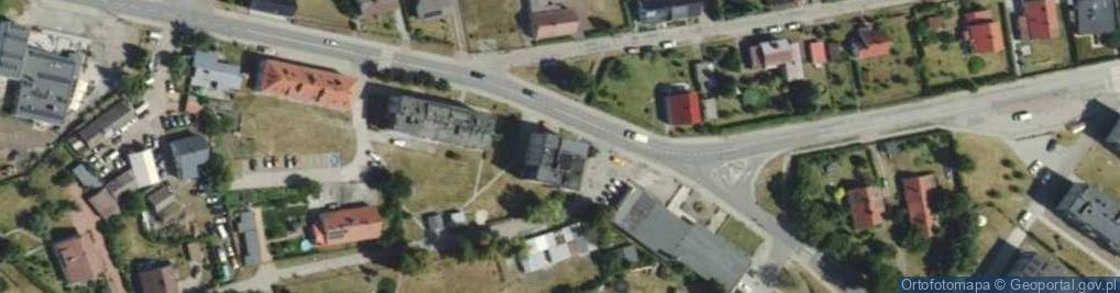 Zdjęcie satelitarne Zakład Usług Leśnych